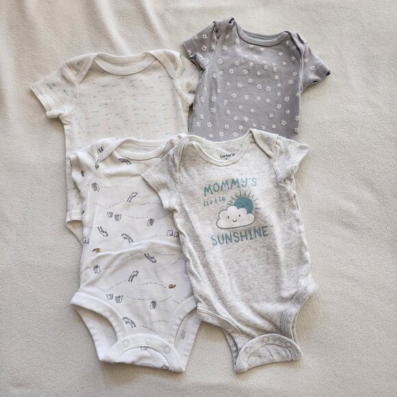 20pc Baby Onesies Assorted Brands - Size 3mos - Picture 4 of 6